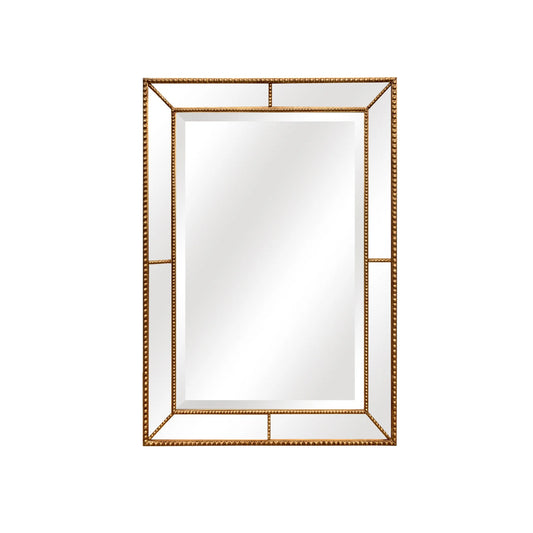 Roxeburghe Beaded Modern Wall Mirror