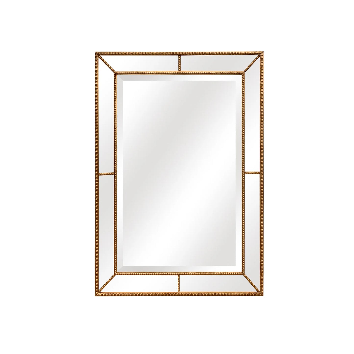 Roxeburghe Beaded Modern Wall Mirror