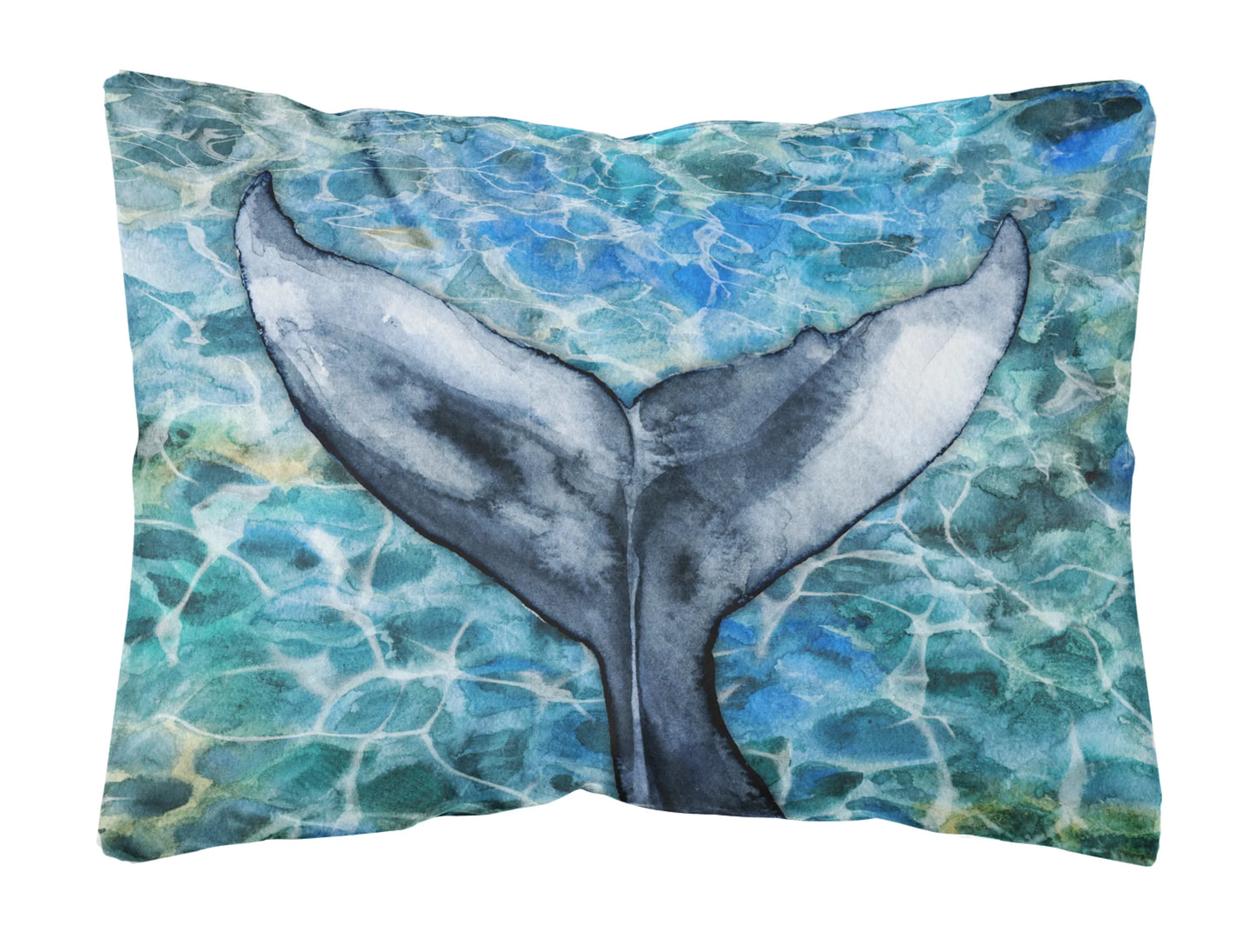 Sealife with Picture Canvas Fabric Decorative Pillow