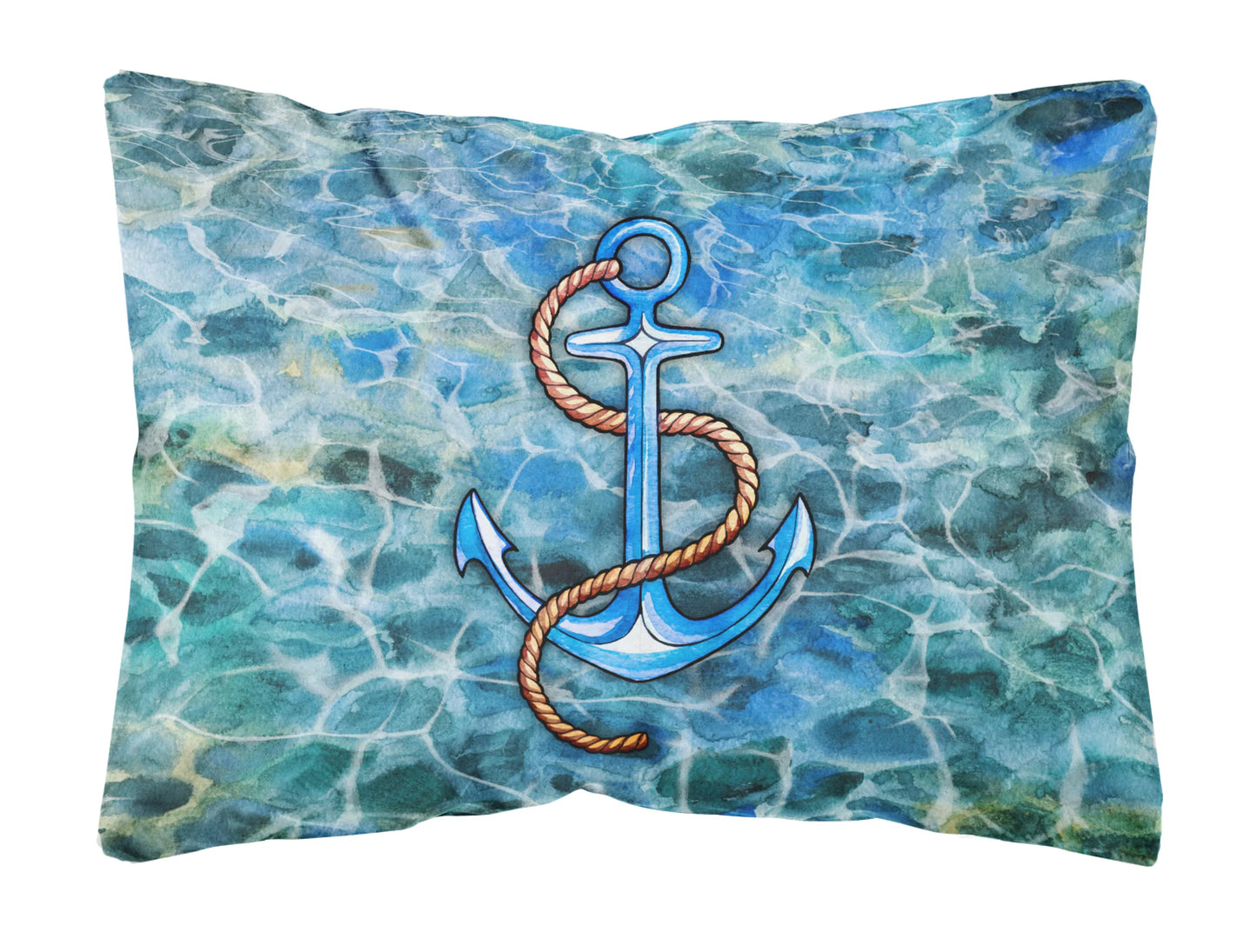 Sealife with Picture Canvas Fabric Decorative Pillow