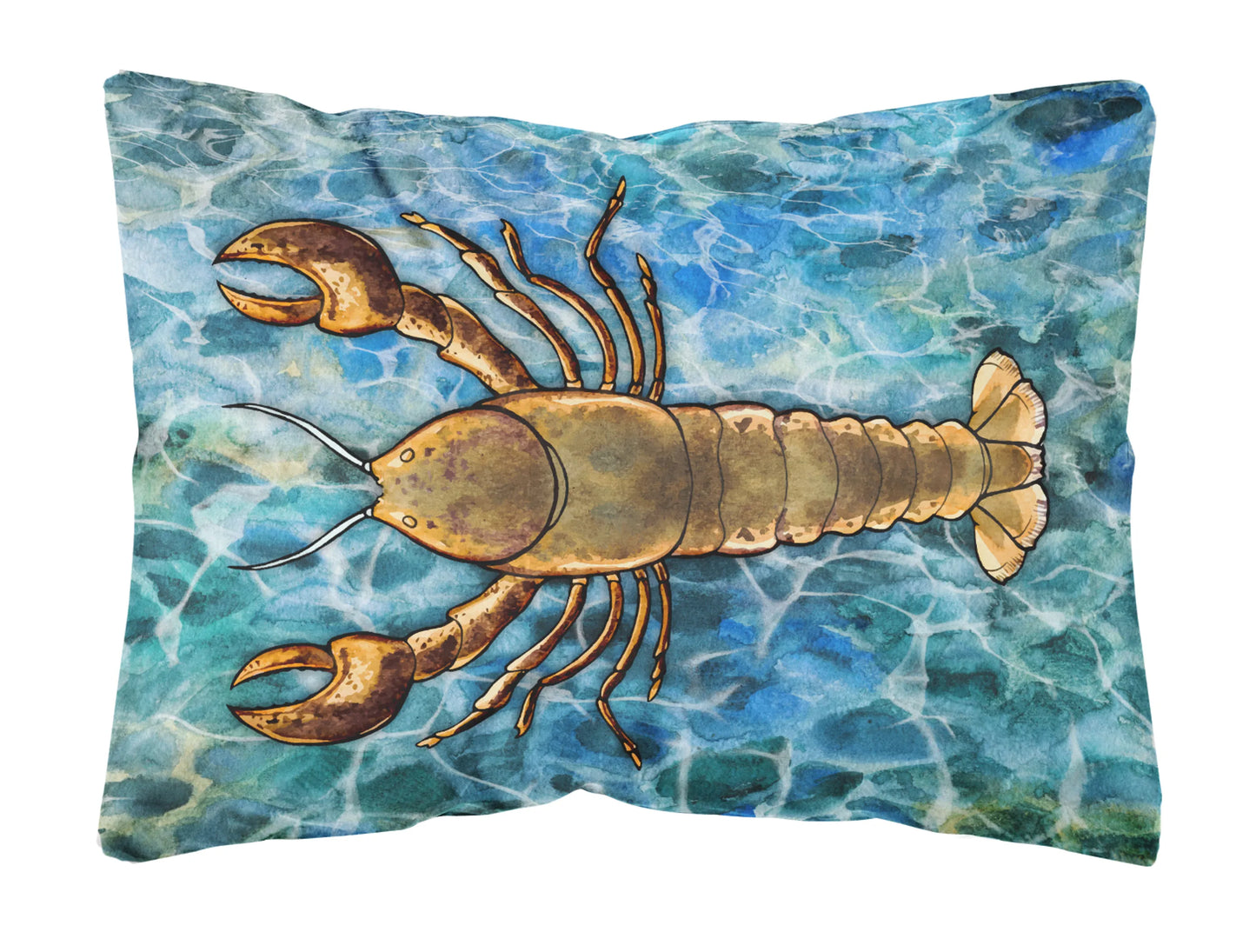 Sealife with Picture Canvas Fabric Decorative Pillow