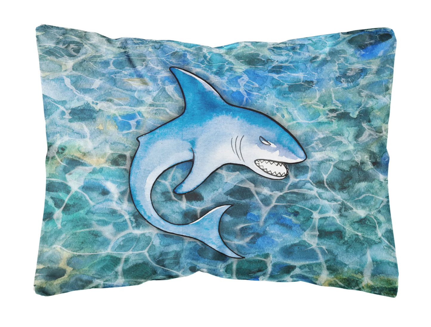 Sealife with Picture Canvas Fabric Decorative Pillow