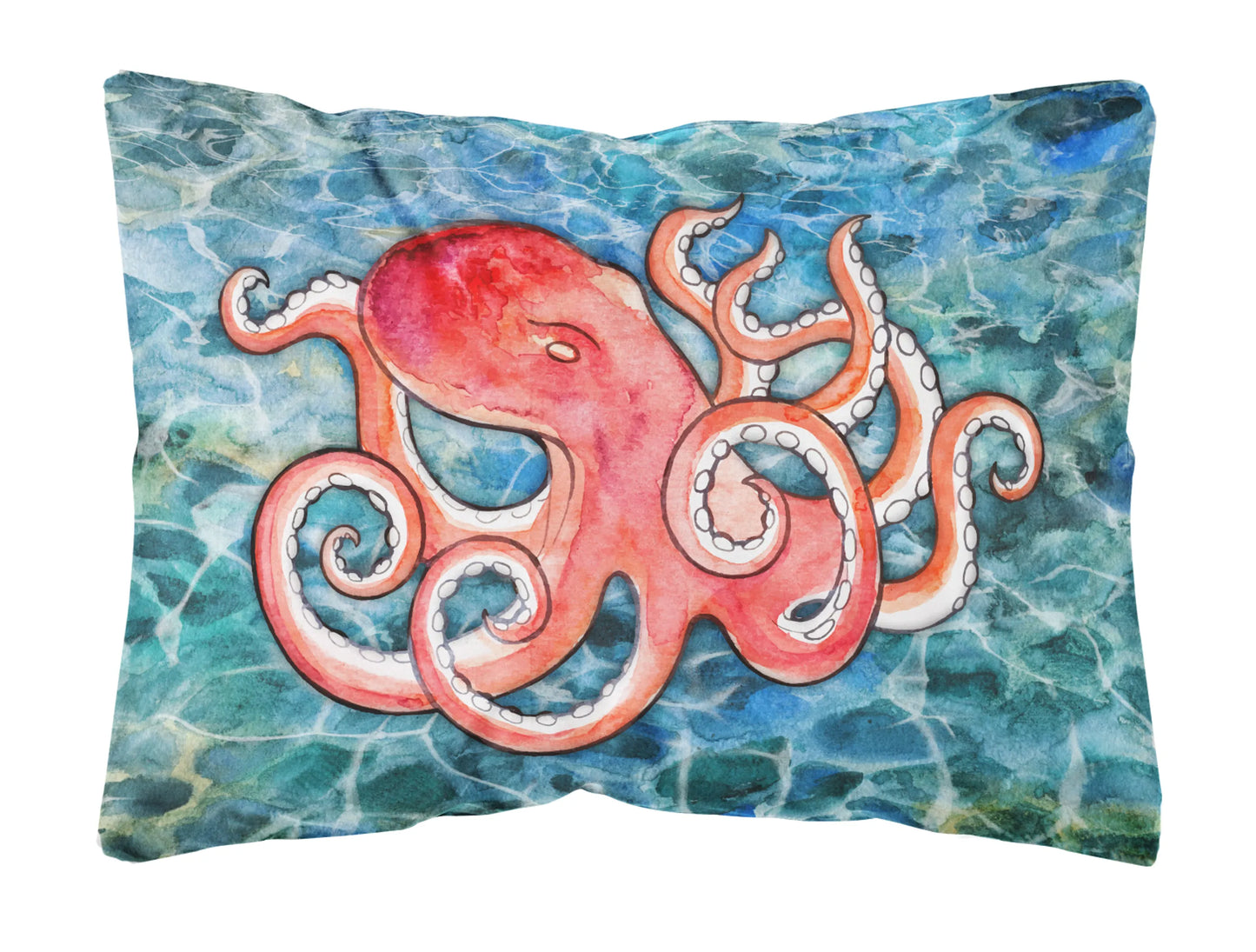 Sealife with Picture Canvas Fabric Decorative Pillow