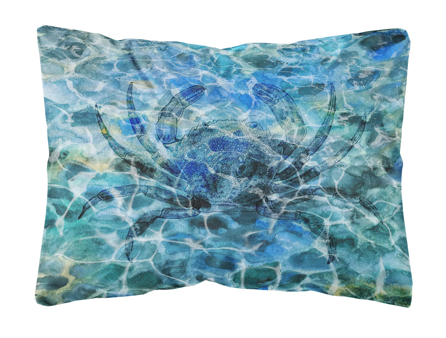 Sealife with Picture Canvas Fabric Decorative Pillow