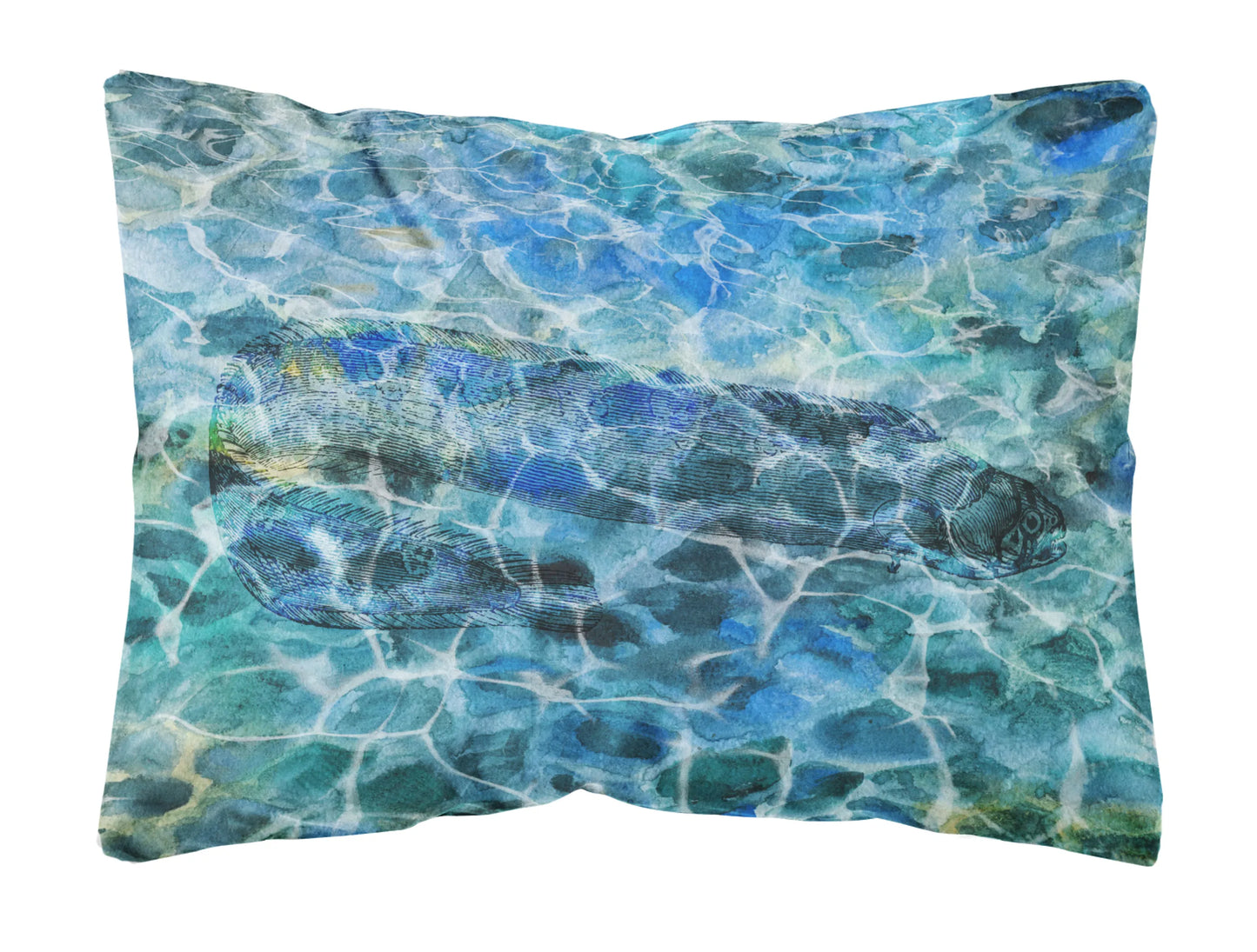 Sealife with Picture Canvas Fabric Decorative Pillow