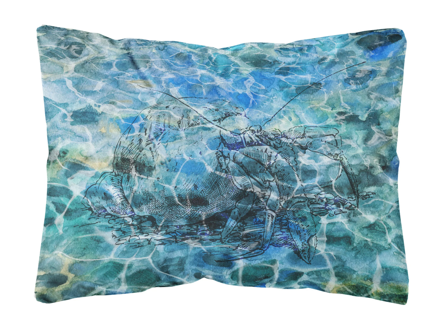 Sealife with Picture Canvas Fabric Decorative Pillow