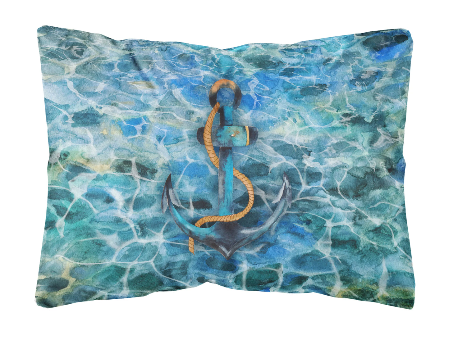 Sealife with Picture Canvas Fabric Decorative Pillow