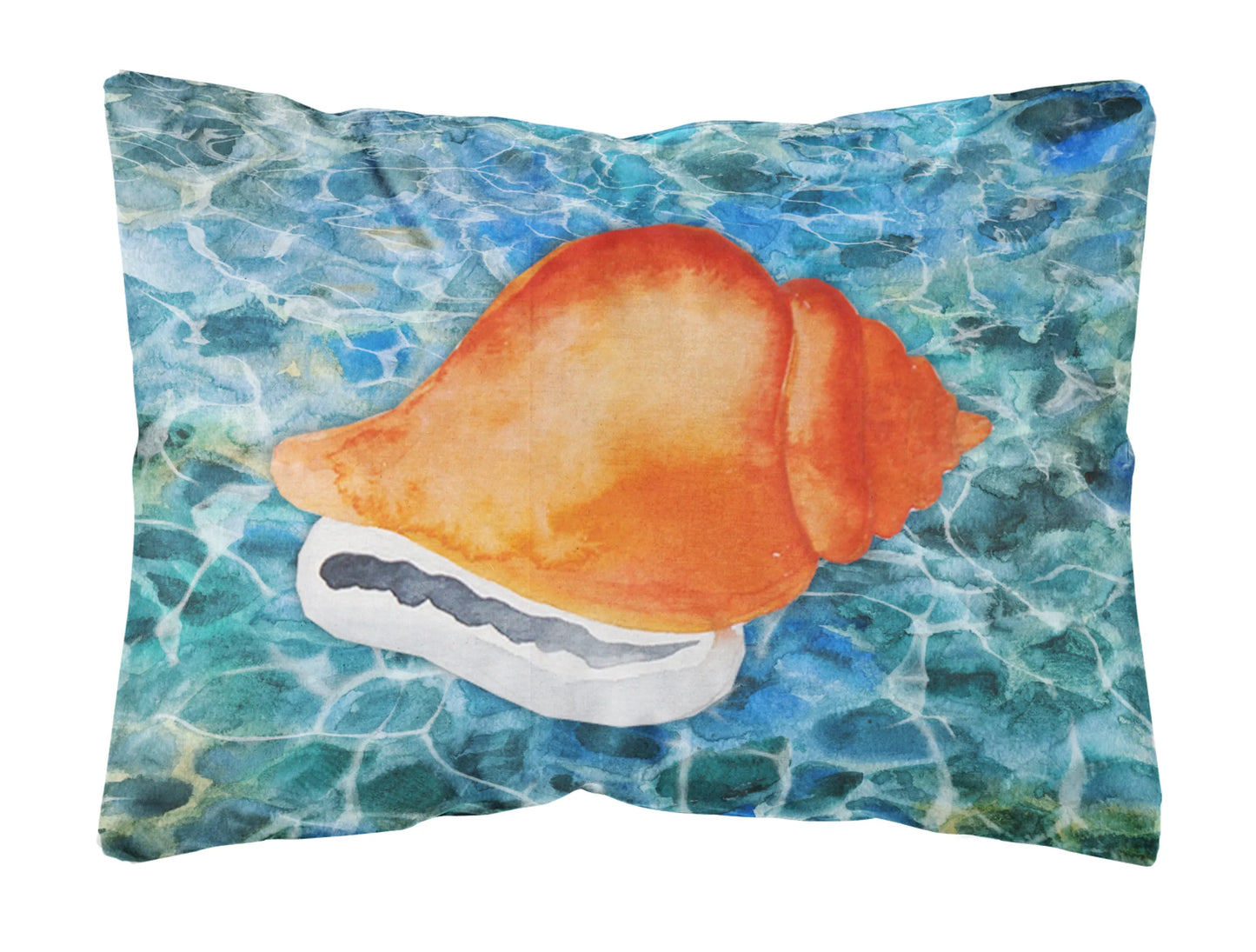 Sealife with Picture Canvas Fabric Decorative Pillow