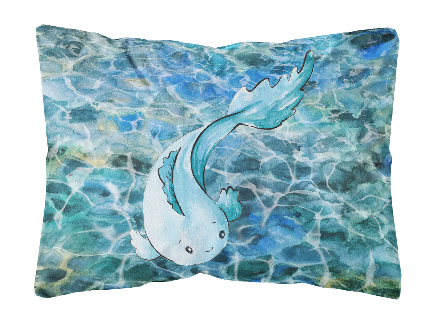 Sealife with Picture Canvas Fabric Decorative Pillow