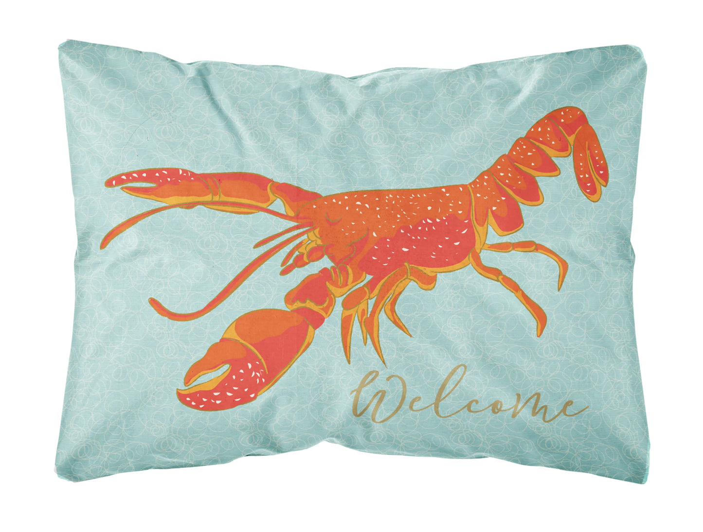 Sealife with Picture Canvas Fabric Decorative Pillow