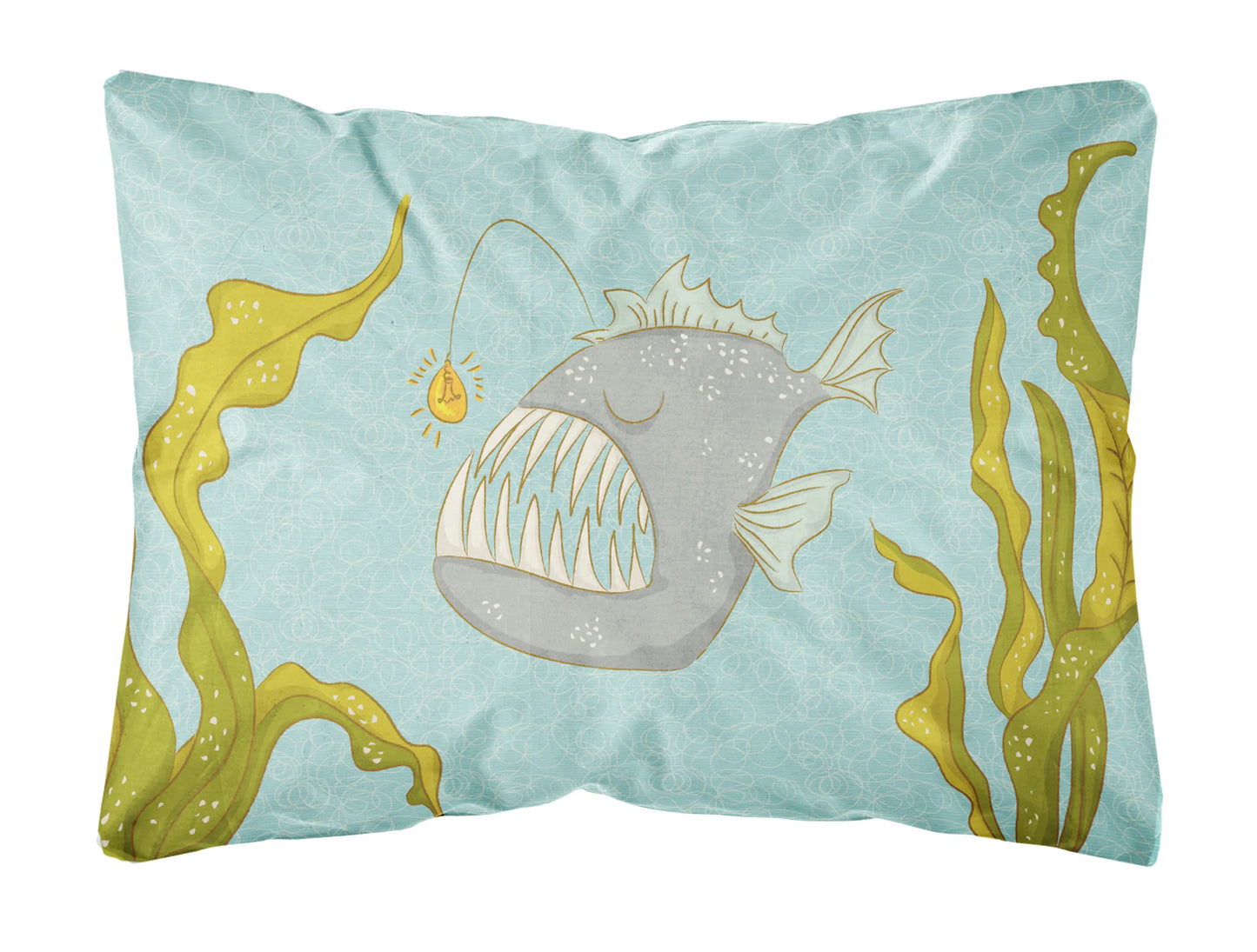 Sealife with Picture Canvas Fabric Decorative Pillow