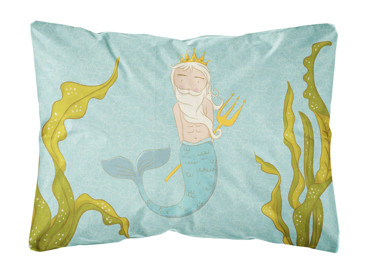 Sealife with Picture Canvas Fabric Decorative Pillow