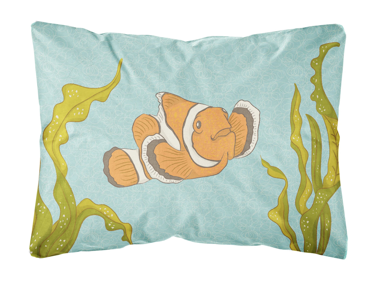 Sealife with Picture Canvas Fabric Decorative Pillow