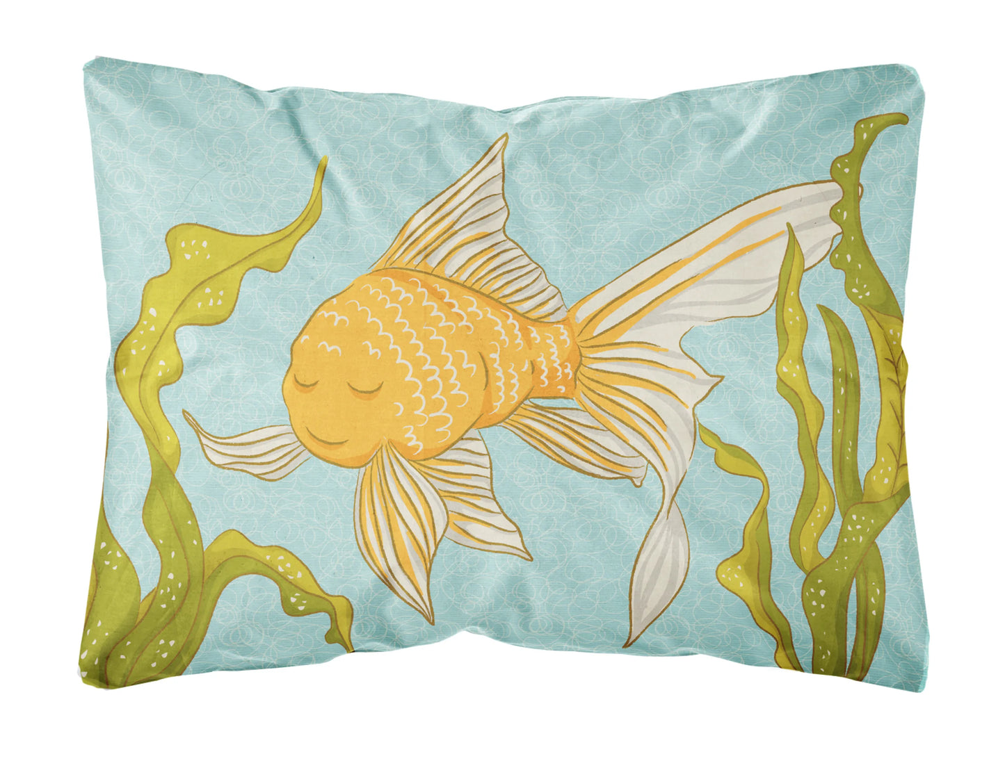 Sealife with Picture Canvas Fabric Decorative Pillow