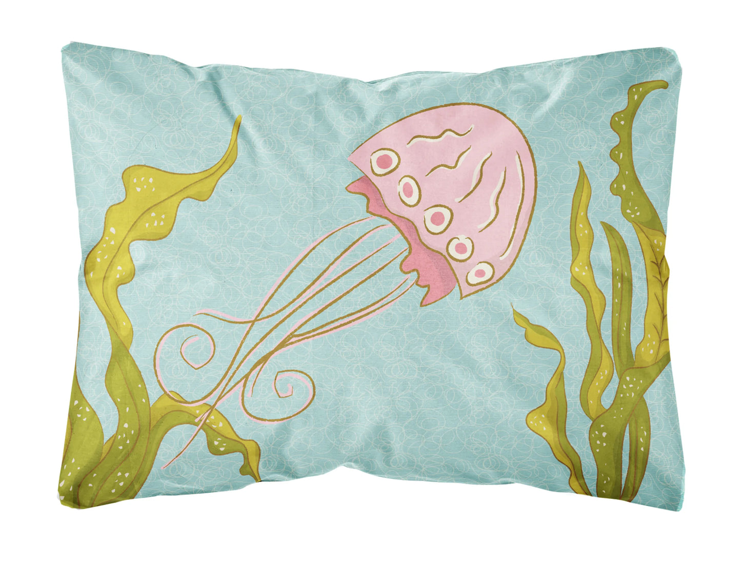 Sealife with Picture Canvas Fabric Decorative Pillow