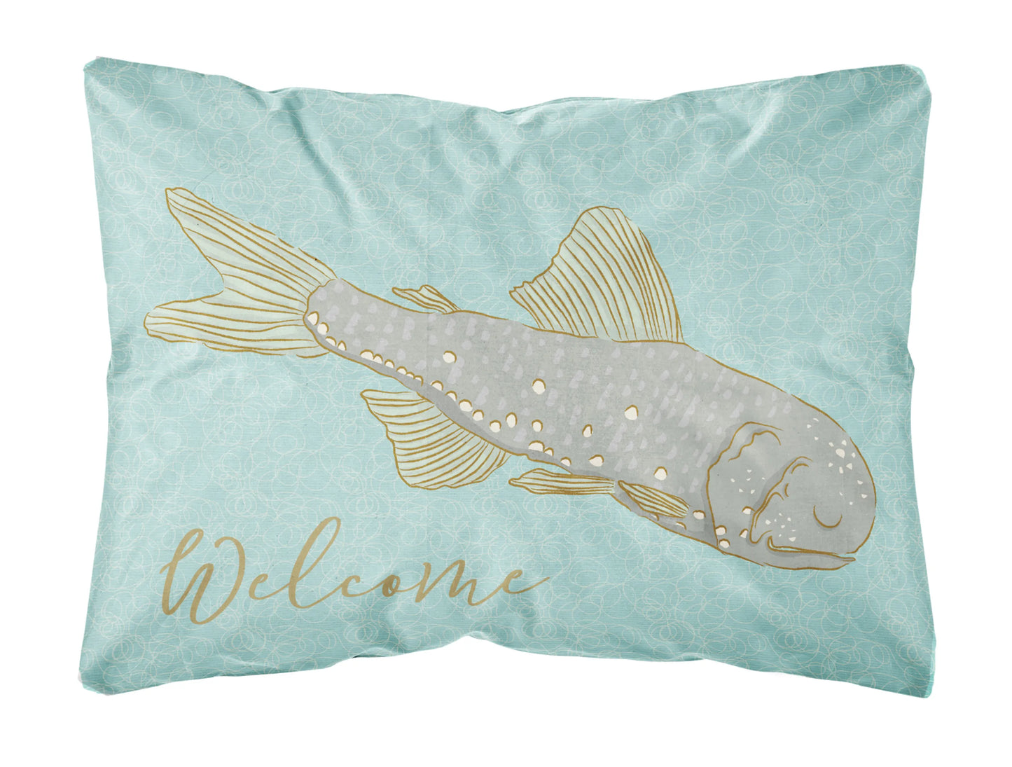 Sealife with Picture Canvas Fabric Decorative Pillow