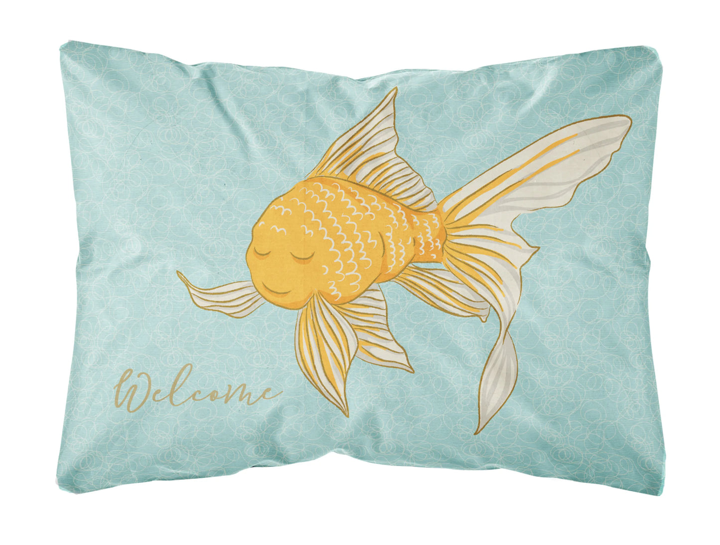 Sealife with Picture Canvas Fabric Decorative Pillow